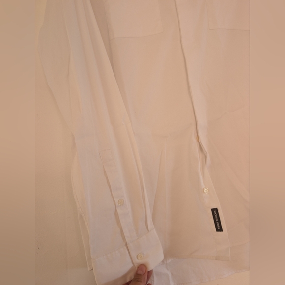 Michael Kors Classic White Shirts slim Fit - Picture 6 of 16